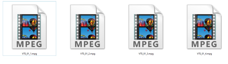 4 MPEG Videos
